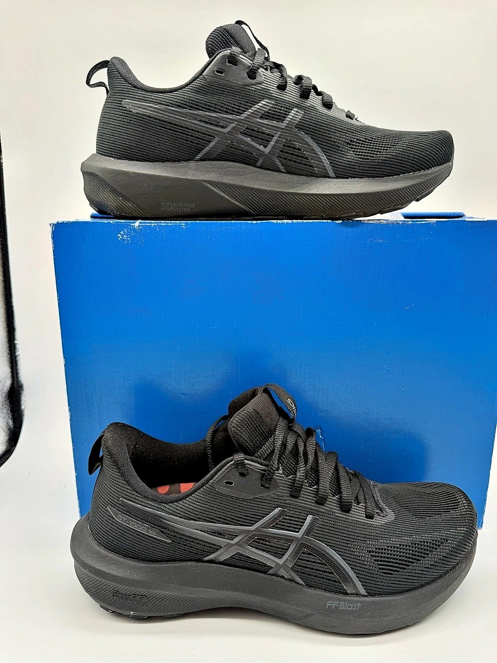 Asics Gt-1000 14 Triple Black Women’s Running Shoes Size US 9 |1012B859